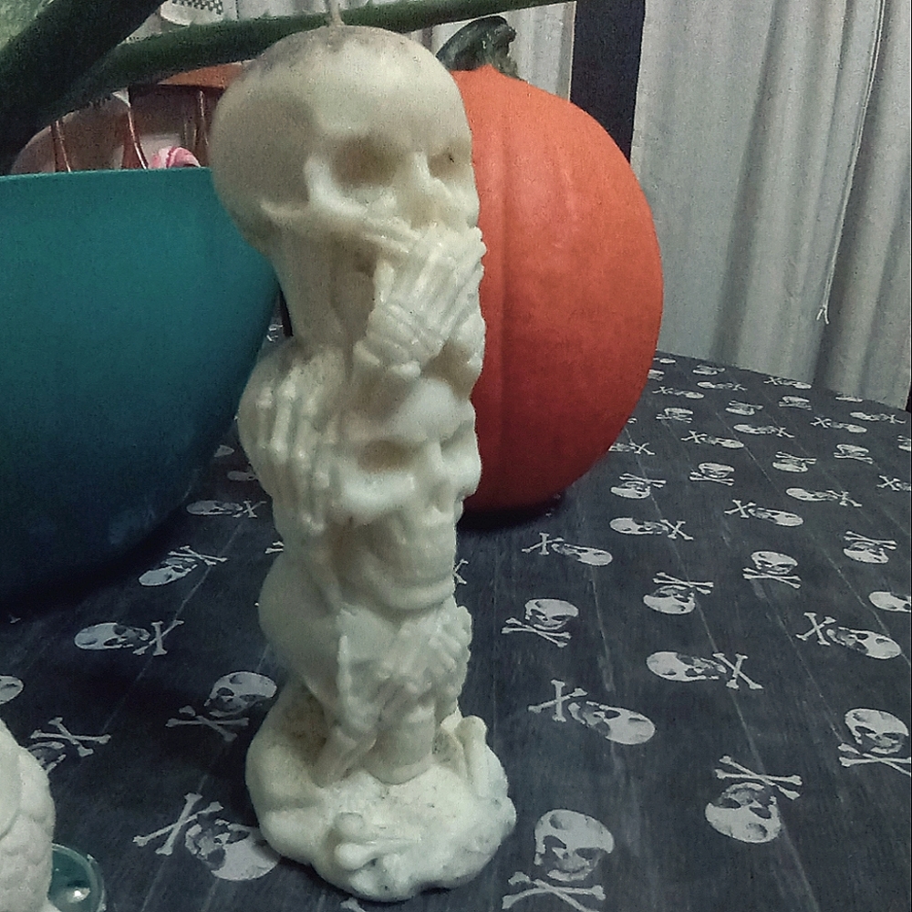 🌟3for50$🌟Seeno,hearno,speakno evil ~ protection candle